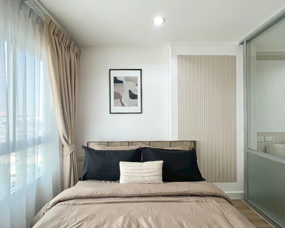 For rent: Lumpini Park Rattanathibet - Ngamwongwan. Nicely decorated room with stunning views and complete appliances. A must-book!