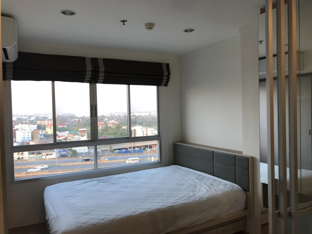For rent, Lumpini Park Petchkasem 98, 17th floor, Building A, beautiful room, built-in, nice, complete with electrical appliances.