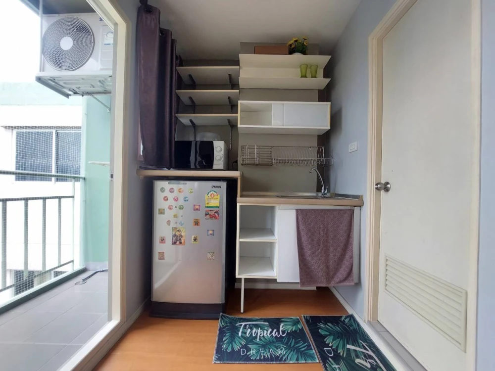 For rent or sale, Lumpini Mixx Thepharak-Srinakarin, fully furnished, ready to move in. Don't wait.