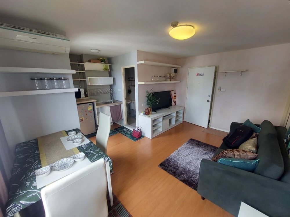 For rent or sale, Lumpini Mixx Thepharak-Srinakarin, fully furnished, ready to move in. Don't wait.