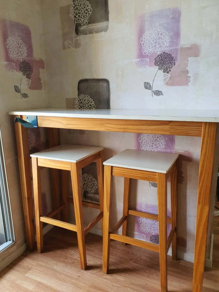 For rent: Lumpini Ville Naklua - Wongamat. A good-sized room with a well-designed layout, including a relaxation area, workspace, kitchen area, and a