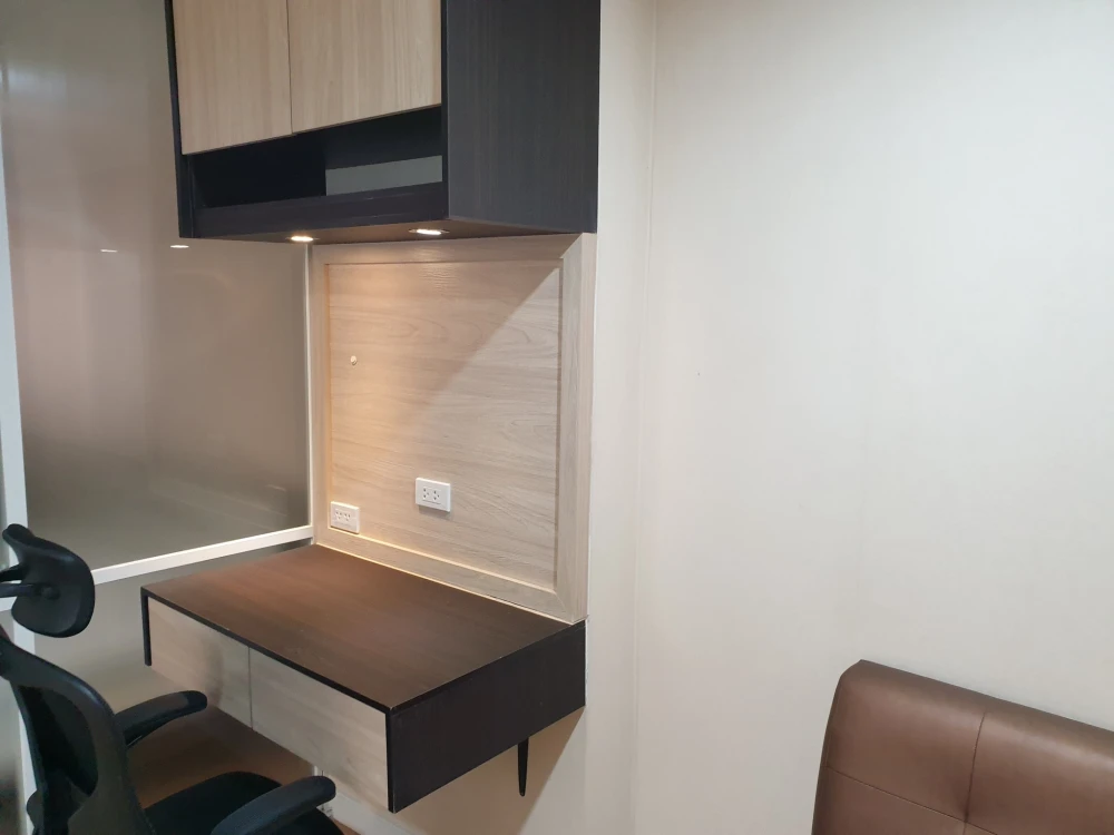 For rent: Lumpini Ville Prachachuen - Pongphet, 1 bedroom unit, fully furnished, high floor with good ventilation, complete amenities. This price is h