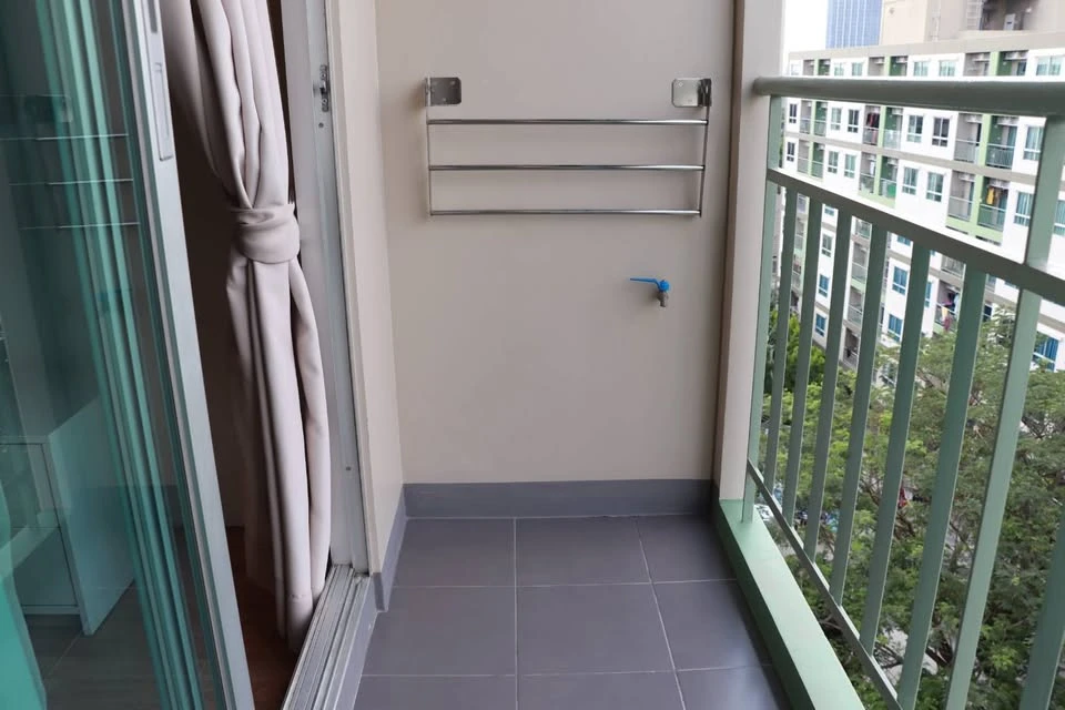 For rent: Lumpini Ville Phra Nang Klao-Riverview, ready to move in, fully furnished, good price, hurry and reserve now.