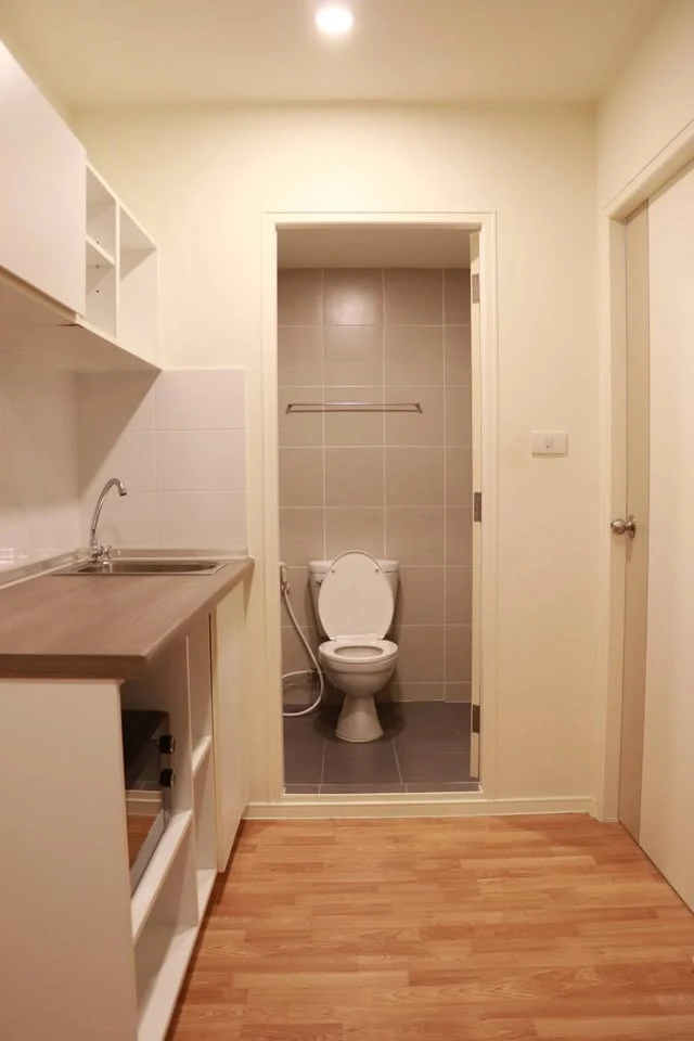 For rent: Lumpini Ville Phra Nang Klao-Riverview, ready to move in, fully furnished, good price, hurry and reserve now.