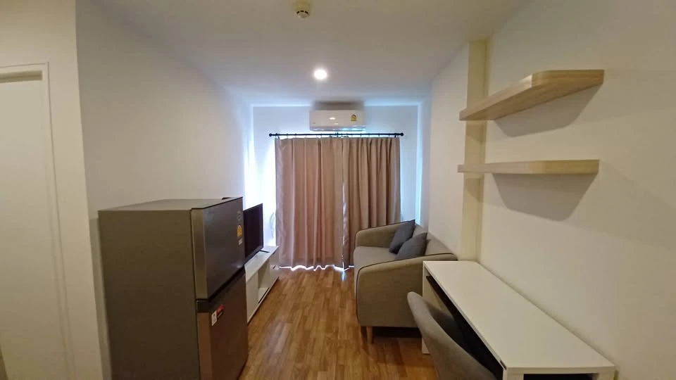 For rent: Lumpini Ville Phra Nang Klao-Riverview, ready to move in, fully furnished, good price, hurry and reserve now.
