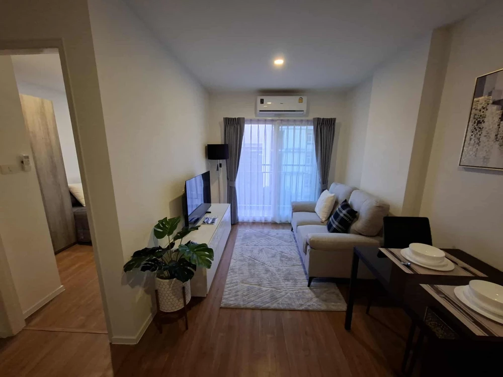 For rent: Lumpini Ville Phra Nangklao-Riverview. Ready to move in, fully furnished, great price, not on a high floor. Book now!