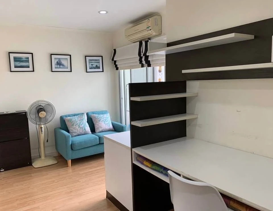 For rent: Lumpini Ville Ramintra - Lak Si, Panoramic City and Garden View, fully furnished, don't miss it.