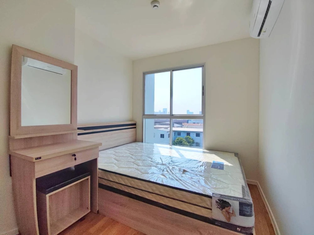 For rent: Lumpini Ville Sukhumvit 101/1-Punnawitthi, 7th floor, spacious room, 2 bedrooms, 2 bathrooms, complete electrical appliances, meets all need
