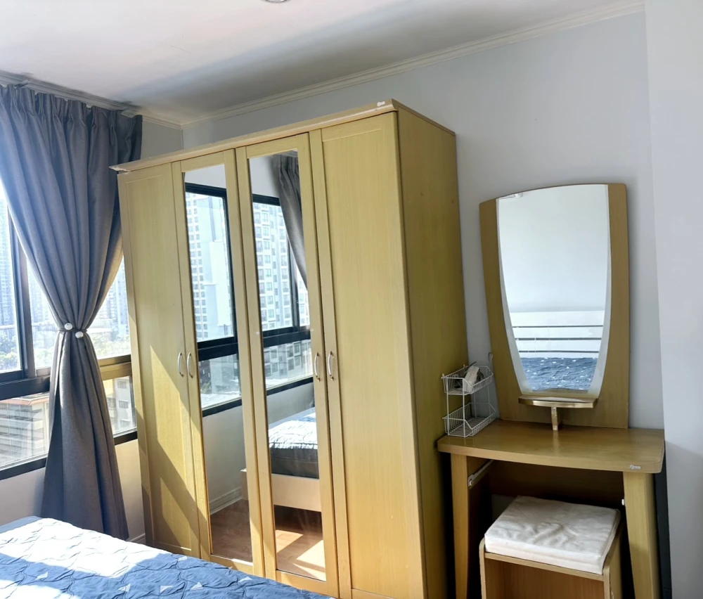 For rent: Lumpini Ville Sukhumvit 77, 12th floor, fully furnished, ready to move in. Reserve now, don't wait.