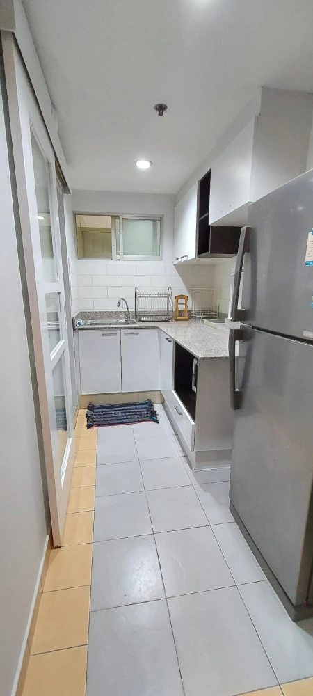 For rent: Lumpini Ville Sukhumvit 77, 12th floor, fully furnished, ready to move in. Reserve now, don't wait.