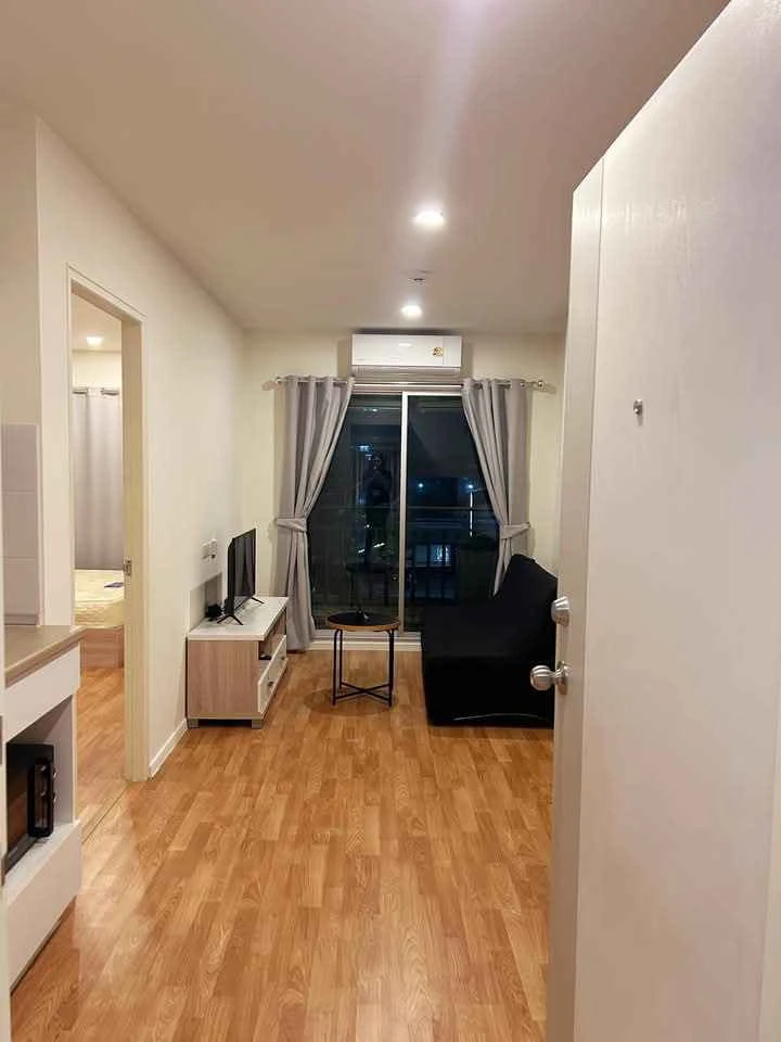 For rent Lumpini Ville Sukhumvit 101/1-Punnawithi, spacious room, nice to live in, north-facing room, comes with complete facilities, book now, don't