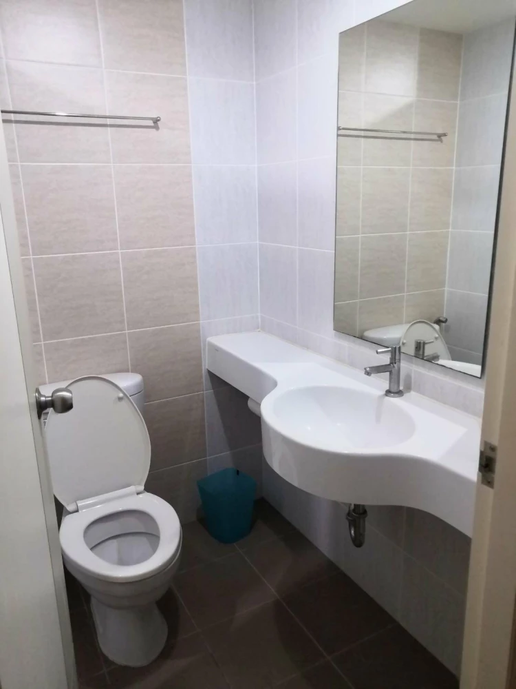For rent: Lumpini Ville On Nut - Lat Krabang, Building A, 7th floor, no buildings blocking the view, divided into sections, hurry and reserve before y