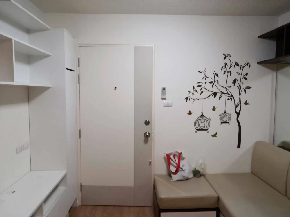 For rent: Lumpini Ville On Nut - Lat Krabang, Building A, 7th floor, no buildings blocking the view, divided into sections, hurry and reserve before y