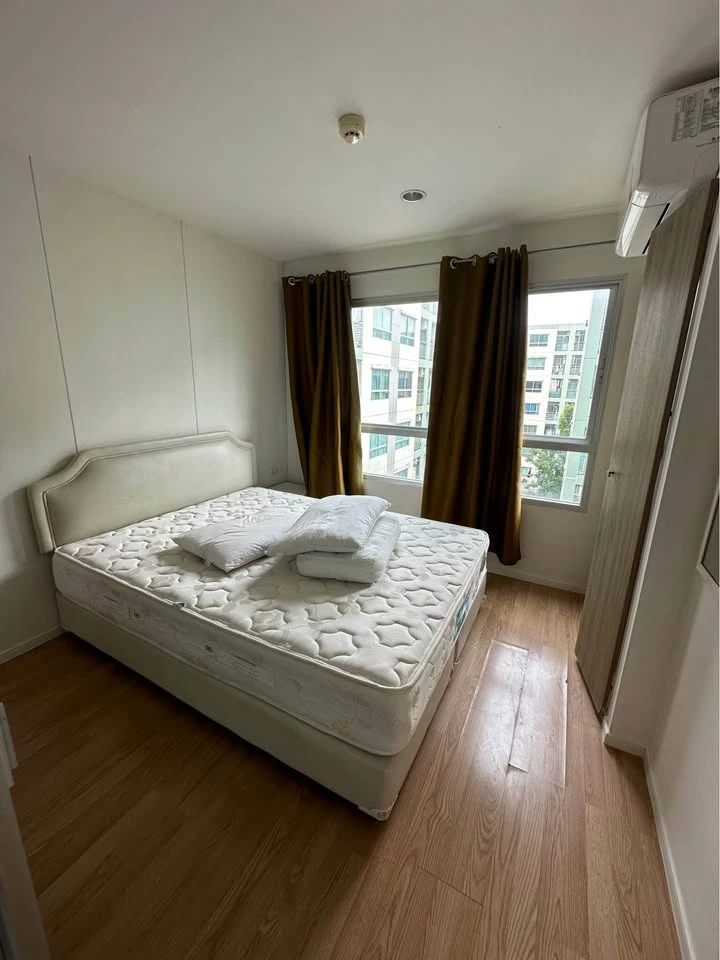 For rent: Lumpini Ville On Nut 46, size 26 sq m, 6th floor, Building C1, fully furnished, hurry and reserve now.