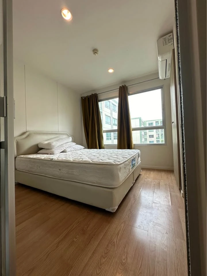 For rent: Lumpini Ville On Nut 46, size 26 sq m, 6th floor, Building C1, fully furnished, hurry and reserve now.
