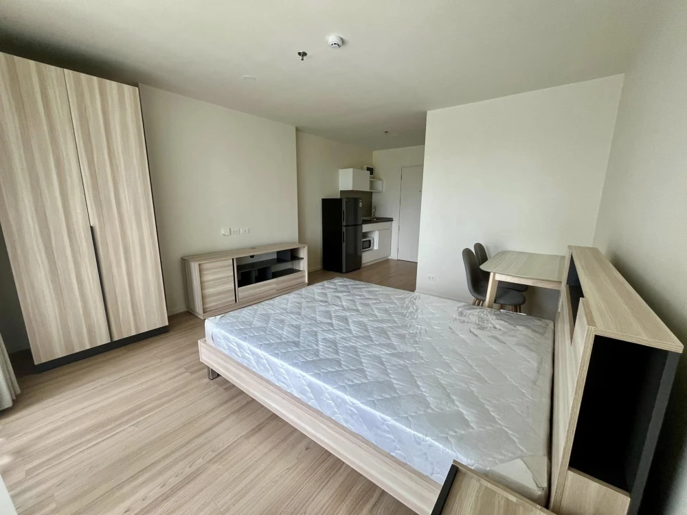 For rent: Lumpini Ville Chaeng Watthana-Pak Kret Station, 8th floor, central field view, washing machine included, great value, hurry and book now!