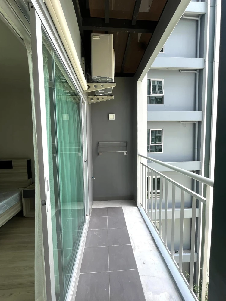 For rent: Lumpini Ville Chaeng Watthana-Pak Kret Station, 8th floor, central field view, washing machine included, great value, hurry and book now!