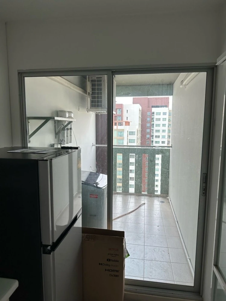 For rent: Lumpini Place Rama 9 - Ratchada, 27th floor, nice room, fully furnished, reserve now.