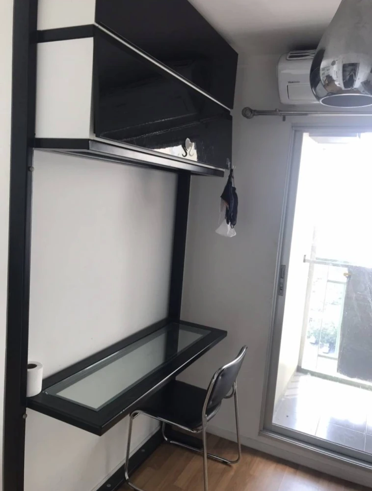 For rent: Lumpini Place Suk Sawat - Rama 2, with a clear and comfortable city view, fully furnished, ready to move in immediately.