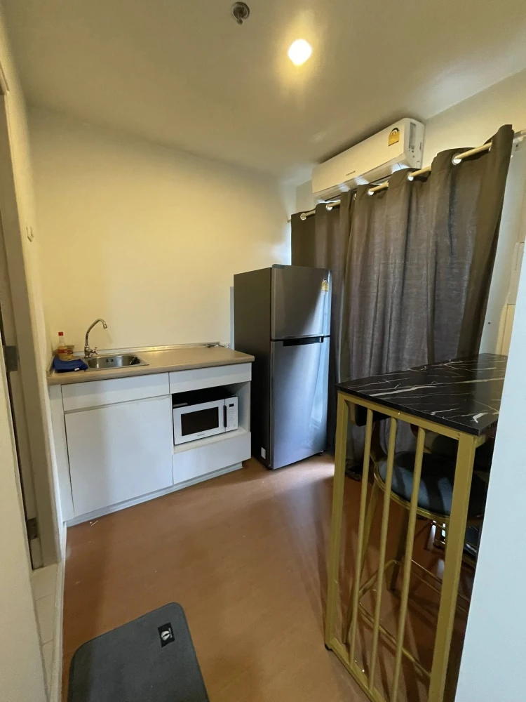 For rent: Lumpini Mega City Bangna, 1 bedroom, 1 bathroom, comes with washing machine, at a very affordable price. If you don't book, you'll really mi