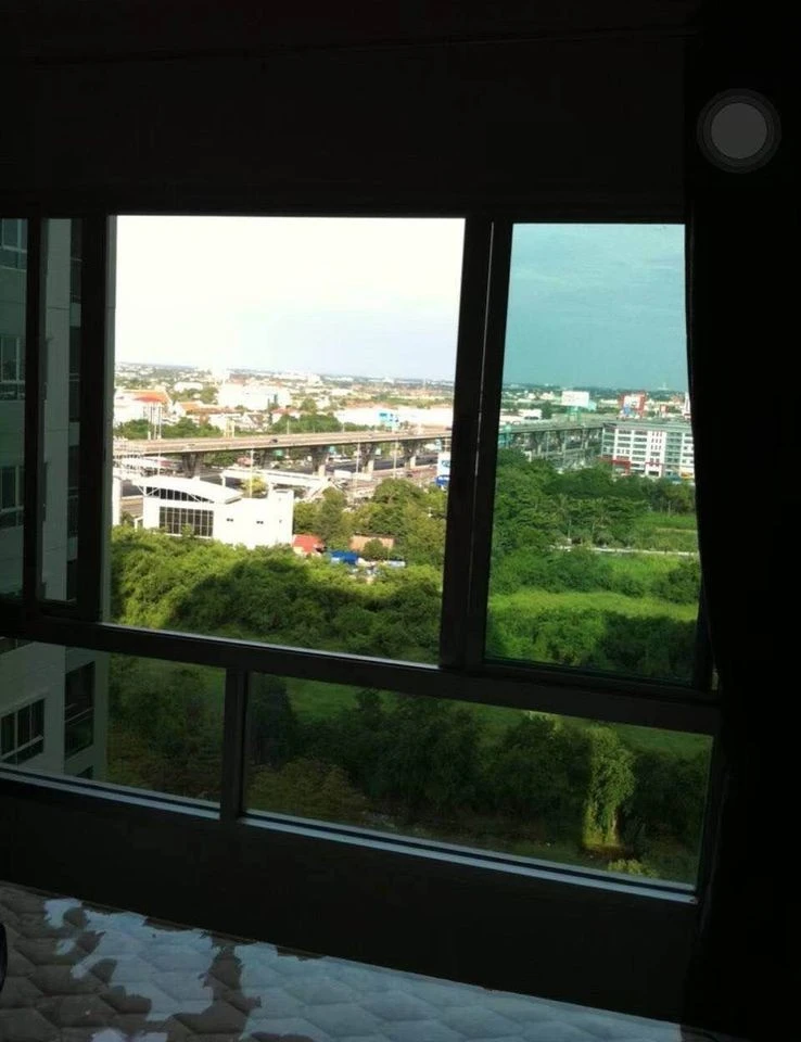 For rent, Lumpini Mega City Bangna, 1 bedroom, good wallpaper. Complete facilities, book now.