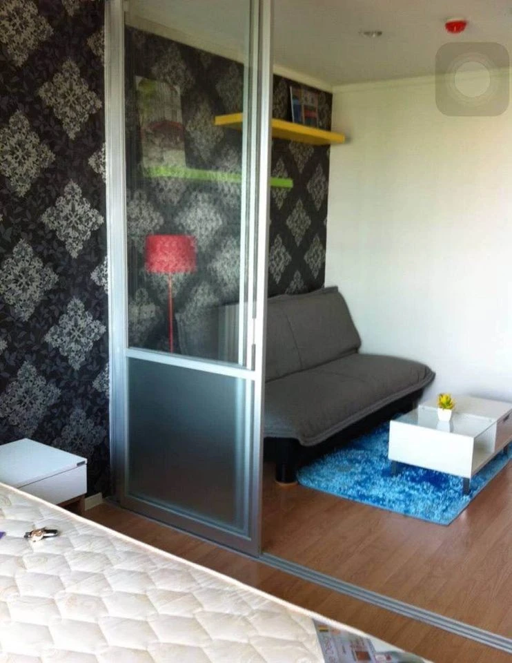 For rent, Lumpini Mega City Bangna, 1 bedroom, good wallpaper. Complete facilities, book now.