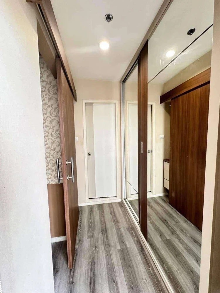 For rent: Lumpini Mega City Bangna, 2 bedrooms, 2 bathrooms, 45 sq m, 7th floor, garden view, fully furnished + complete electrical appliances, ready