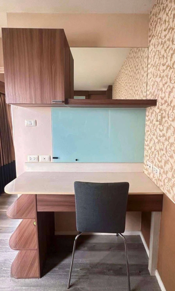 For rent: Lumpini Mega City Bangna, 2 bedrooms, 2 bathrooms, 45 sq m, 7th floor, garden view, fully furnished + complete electrical appliances, ready