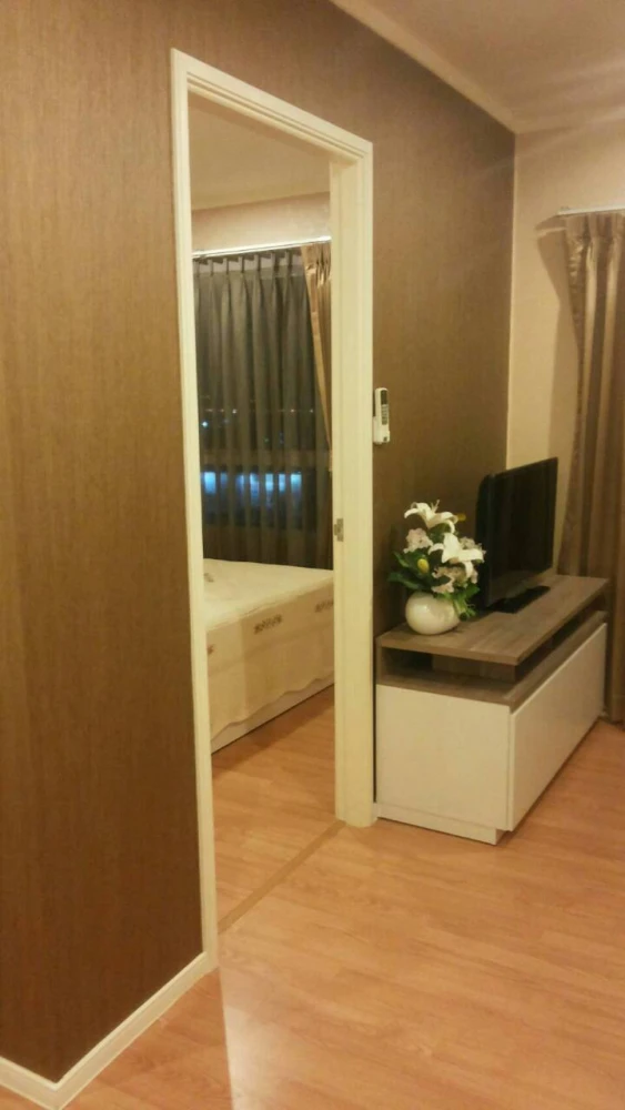 For rent: Lumpini Mega City Bangna, high floor room, ready to move in, fully furnished, affordable price.