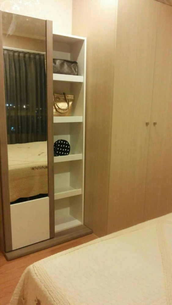 For rent: Lumpini Mega City Bangna, high floor room, ready to move in, fully furnished, affordable price.