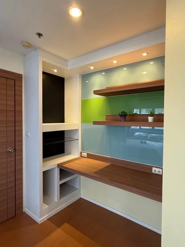 For rent: Lumpini Mega City Bangna, 2 bedrooms, 2 bathrooms, decorated with built-in furniture throughout the room, hurry and grab it now!