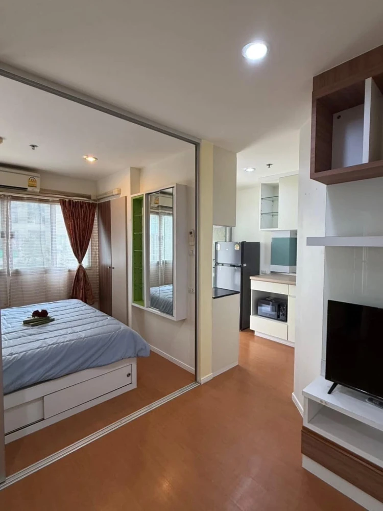 For rent: Lumpini Mega City Bangna, 2 bedrooms, 2 bathrooms, decorated with built-in furniture throughout the room, hurry and grab it now!