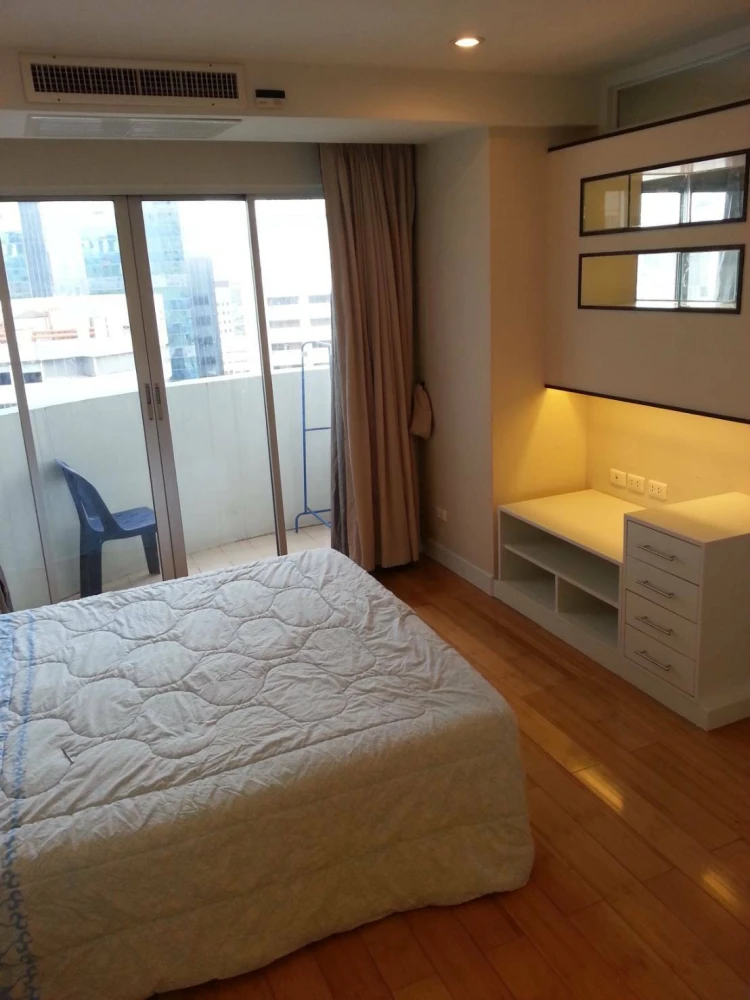 For rent!! Wittayu Complex, 18th floor, fully furnished, bring your bags and move in, don't miss out!!