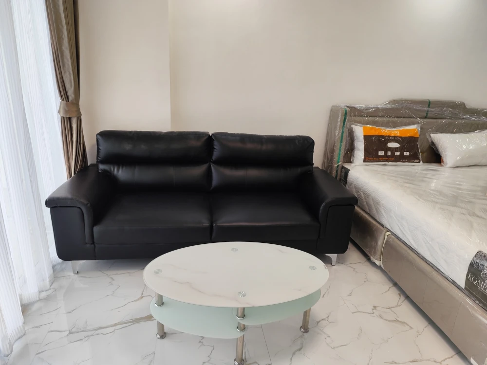 For rent, Jomtien Sea View Condominium 5, Building D, 14th floor, city view + sea view, full set of furniture, you can't miss it.