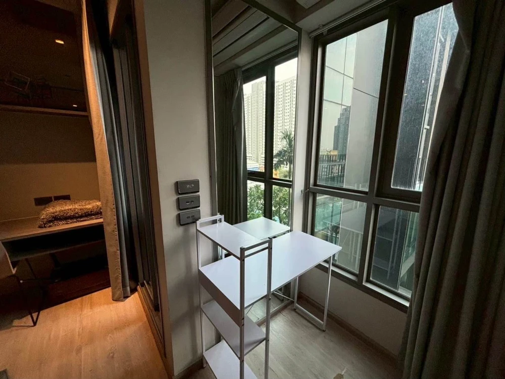 For rent: Whizdom Station Ratchada-Tha Phra. Ready to move in, fully furnished with appliances. Book now, don't miss out!