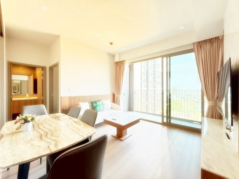 For rent!! Wisdom The Forestias, 19th floor, beautiful room with full facilities, hurry up and book now!!