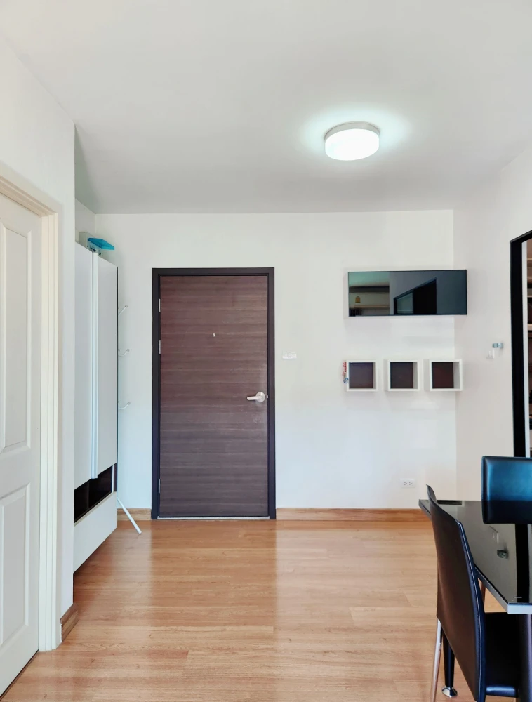For rent Supalai Cute Ratchayothin-Phahon Yothin 34, spacious room, north facing, corner room, not attached to anyone's room, garden view, book now