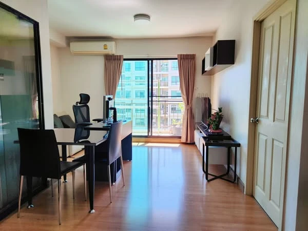 For rent Supalai Cute Ratchayothin-Phahon Yothin 34, spacious room, north facing, corner room, not attached to anyone's room, garden view, book now