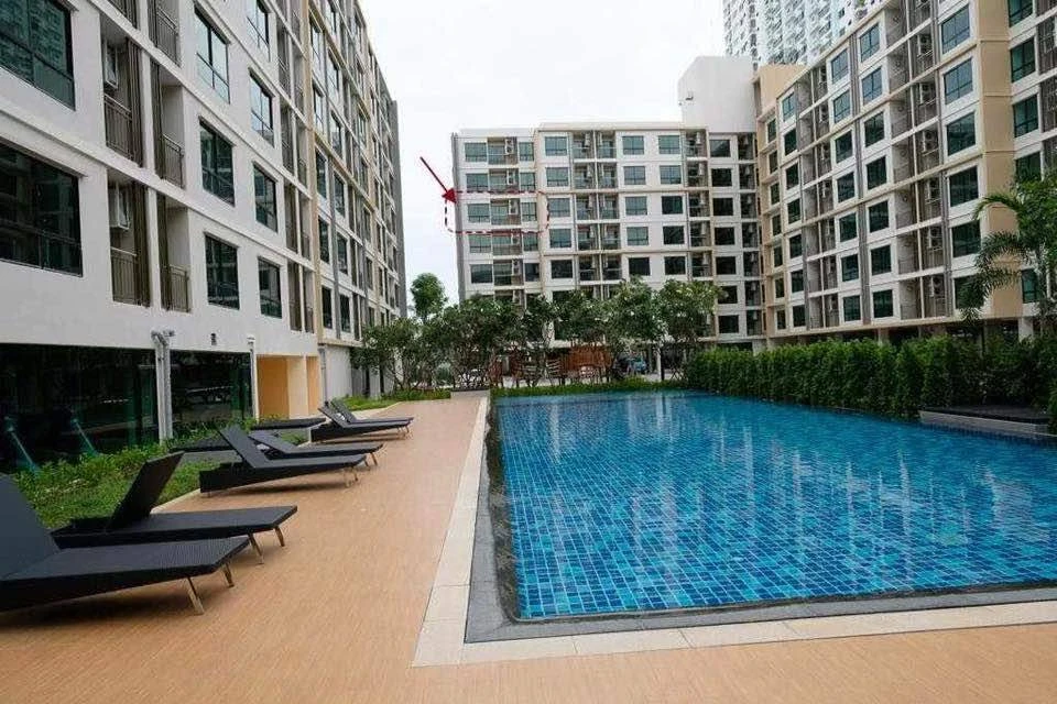 For rent: Supalai Cute Ratchayothin-Phahon Yothin 34, spacious room, lots of usable space, affordable price, hurry to move in.