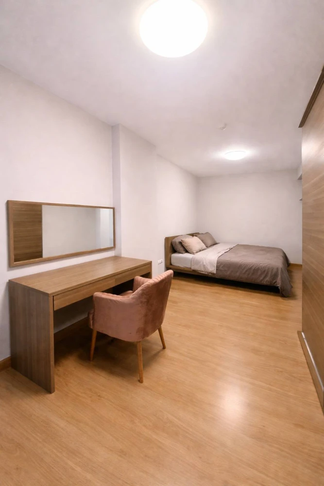 For rent, Supalai Park Ratchayothin, spacious room, comfortable, with furniture. Book now, don't miss it+++