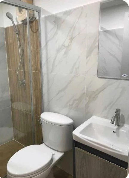For rent: Supalai Park Srinakarin, studio room, spacious and airy, with a separate, fully equipped kitchen (convenient for cooking). Book now!