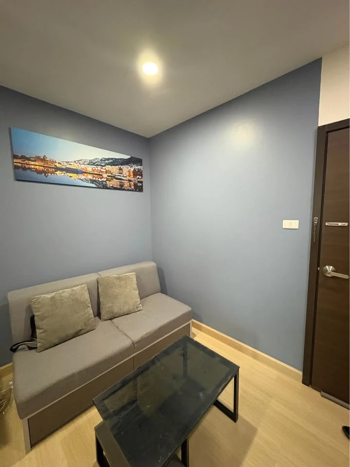 For rent: Supalai Park Talat Phlu Station, 7th floor, size 37 sq m., spacious room, comfortable, fully furnished, ready to move in.
