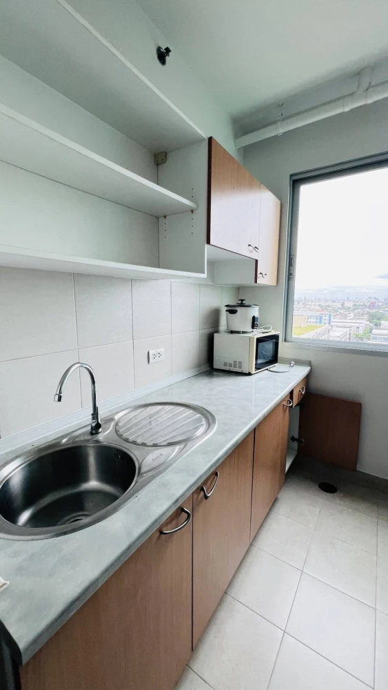 For rent: Supalai Park Kaset, 11th floor, Building A, complete with electrical appliances, lots of space in the room, reserve now.