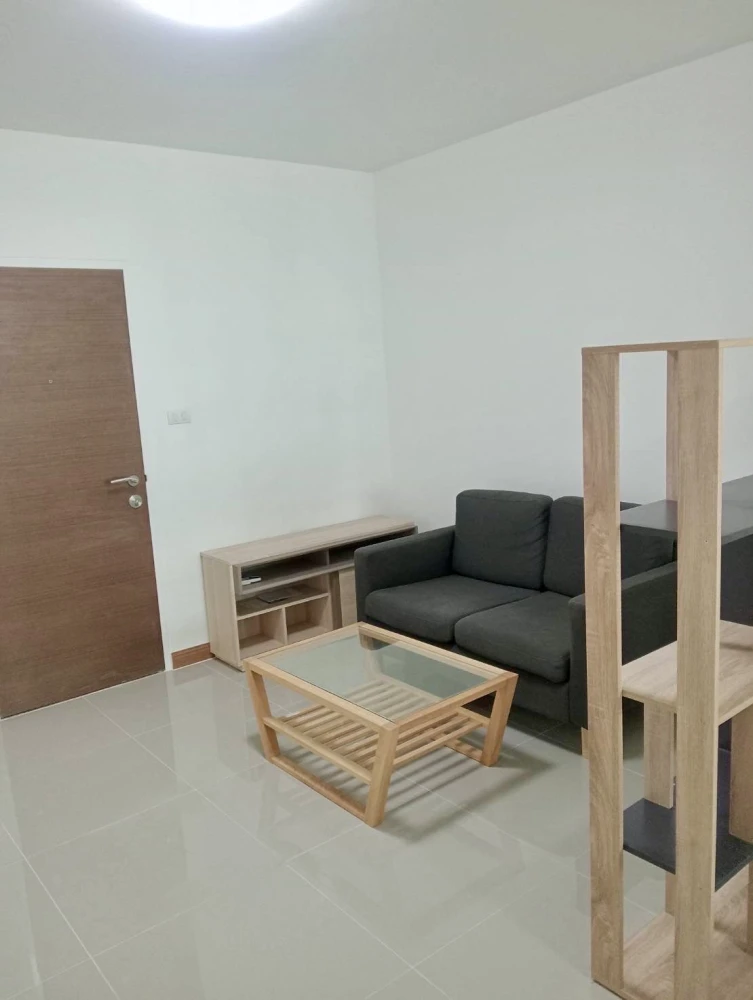 For rent: Supalai Park Kaset, 12th floor, Building B, spacious room, comfortable, not cramped, reserve now, don't hesitate.