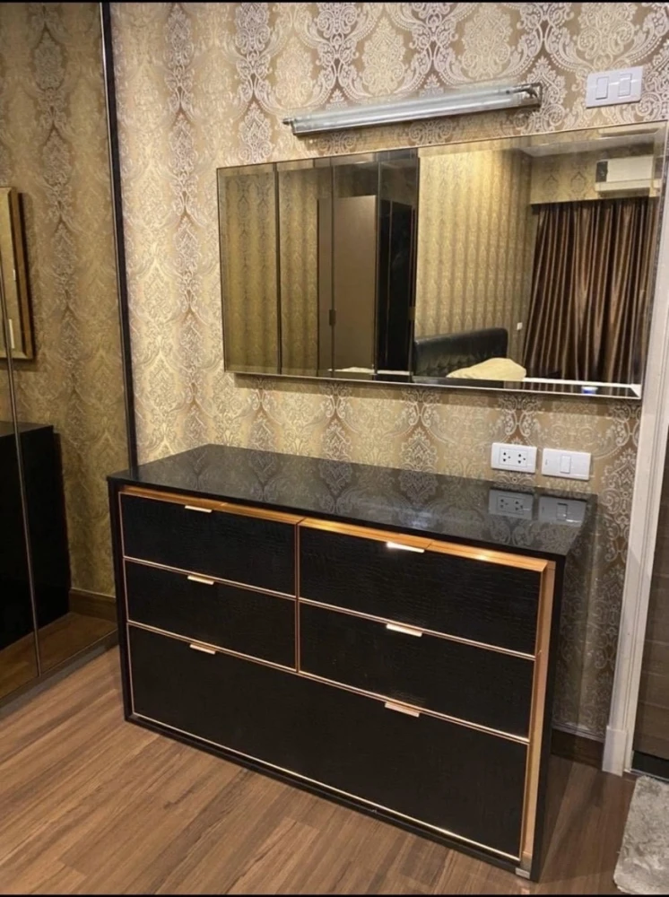For rent or sale Supalai Prima Riva, beautiful room, fully furnished + electrical appliances, don't wait.