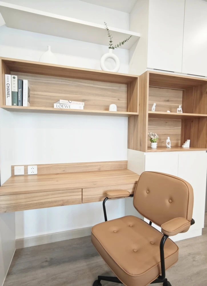 For rent Supalai Premier Samsen - Ratchawat, a room with a lot of usable space, simply decorated, nice to live in, furniture + electrical appliances,