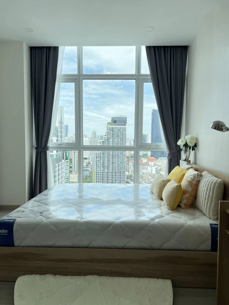 For rent: Supalai Premier Si Phraya-Samyan, 23rd floor, fully furnished with appliances. Cool and comfortable atmosphere. Don't miss out!