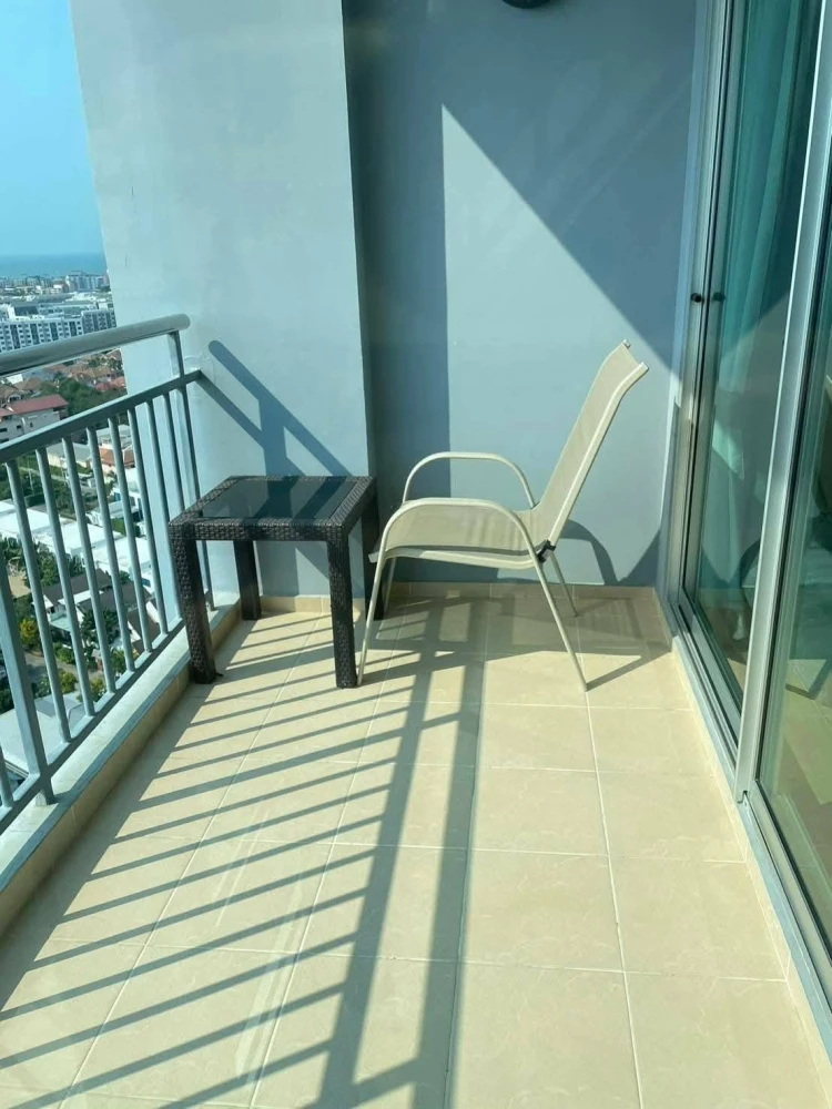 For rent: Supalai Marey Pattaya, high-floor unit with stunning sea view, fully furnished. Don't miss out!