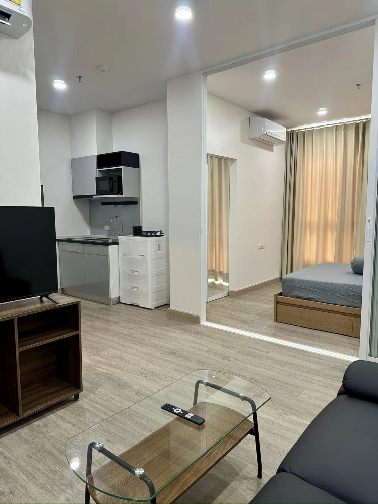 For rent: Supalai Loft, Phasi Charoen Station, 19th floor, Fully Furnished, nice to live in, book now, urgently.
