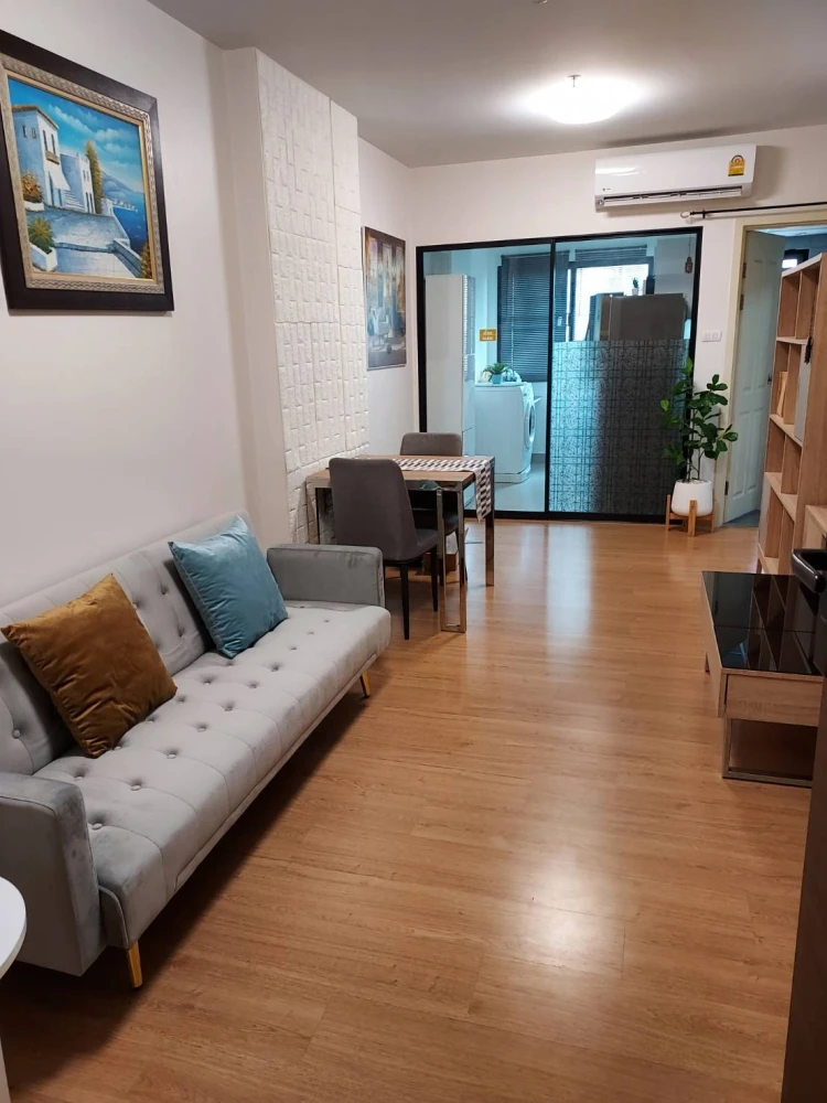 For rent, Supalai Loft Chaengwattana, room ready to move in. Usable space remaining Great price Let me tell you, don't miss it.